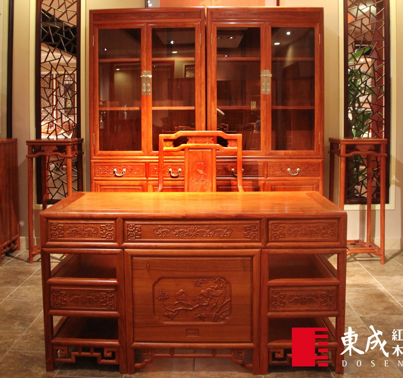東成紅木明韻書臺(tái)